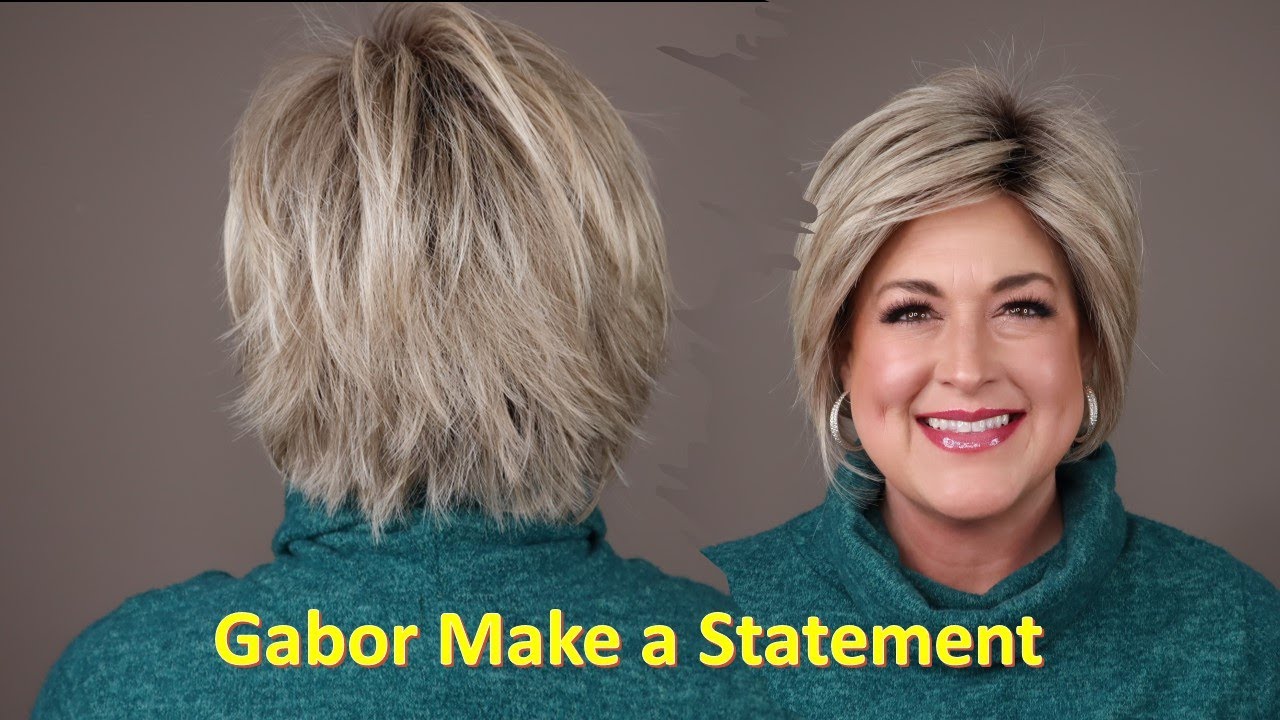 Gabor MAKE A STATEMENT in SS Iced Latte Macchiato GF17-23SS | Brand new short wig for 2023