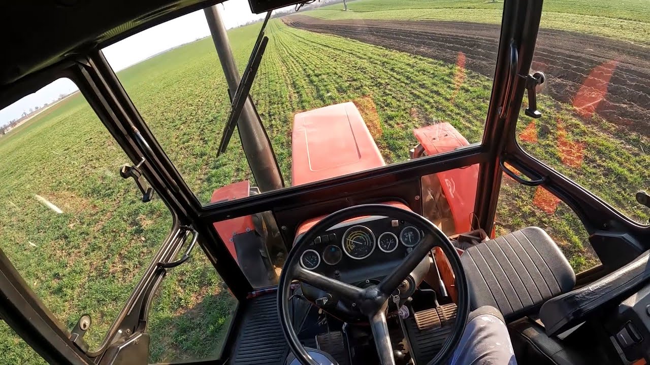 Aplikace výživy , Zetor 7245 , sezona 2022