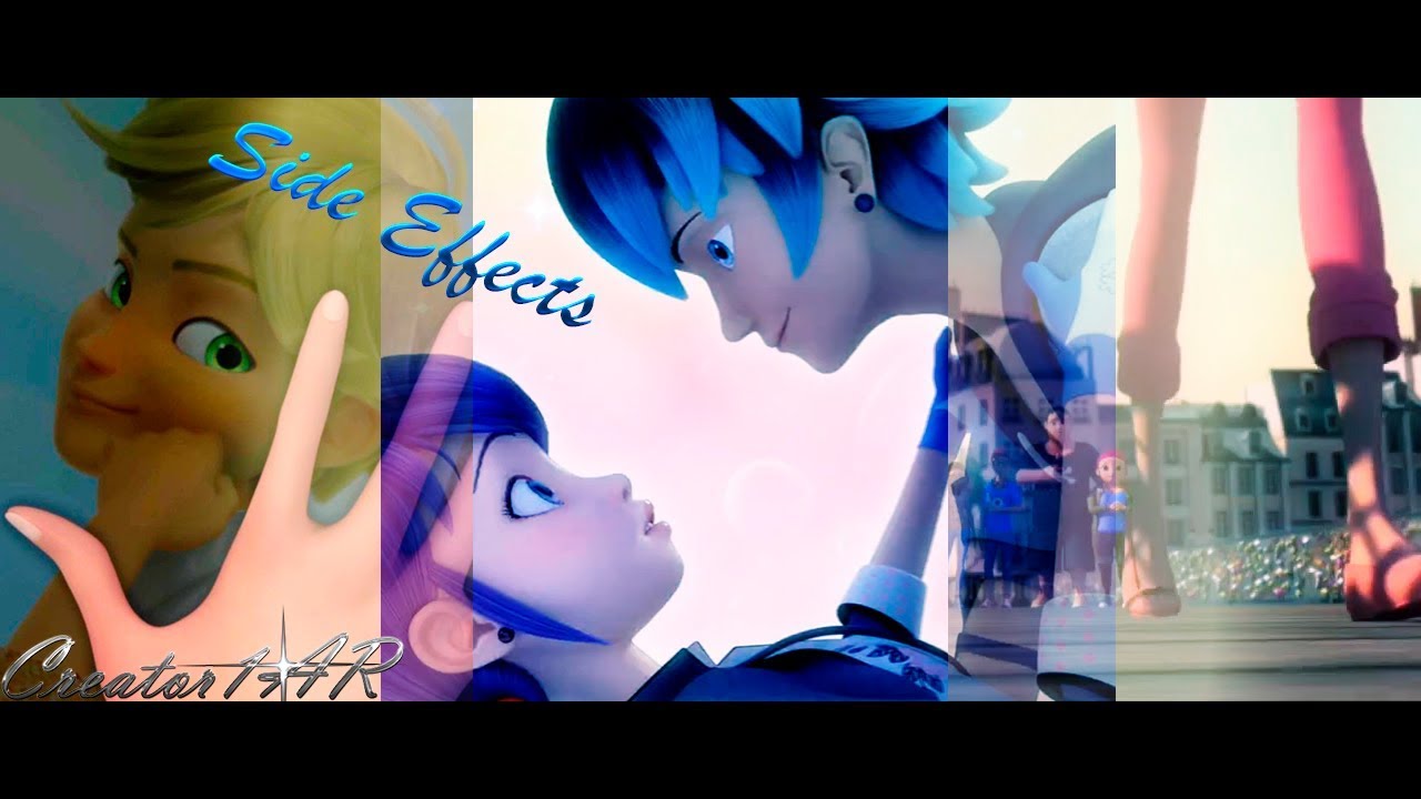Marinette/Luka &mdash;Side Effects (The Chainsmokers ft Emily Warren) LADYBUG AMV ♫