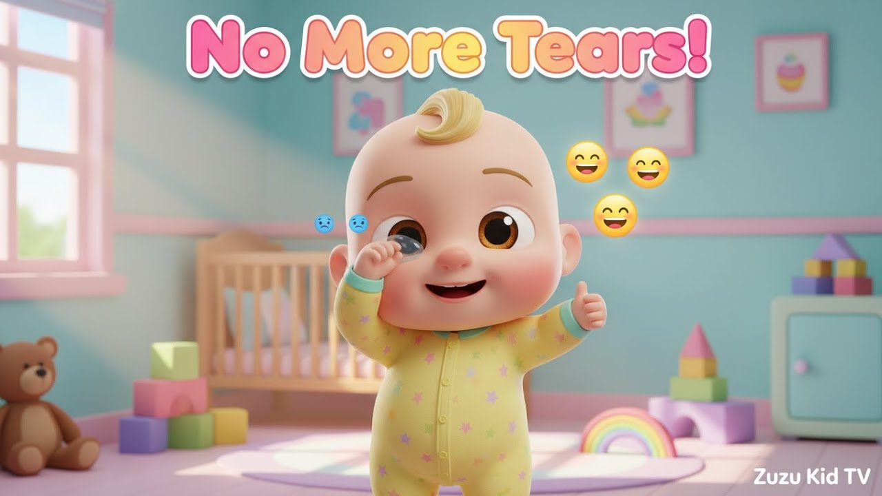 No More Tears! Baby Learns Emotions – Nursery Rhyme, Emotional Learning, and Caring Play with Zuzu