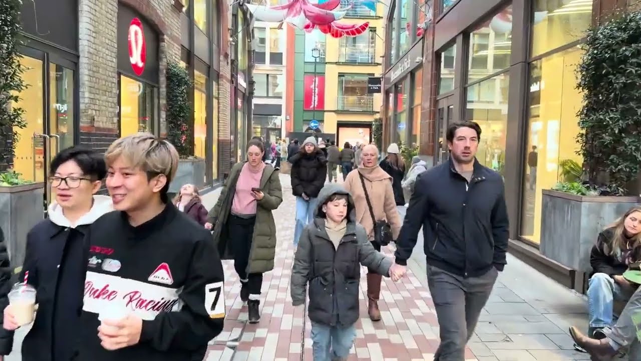 4K London Walk 2026 - Trafalgar Square to Oxford Street via Covent Garden