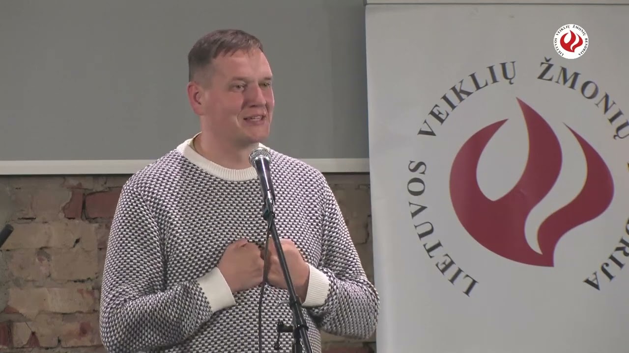 Jono Sipavičiaus liudijimas, VŽB banketas Klaipėda, 2023 10 15