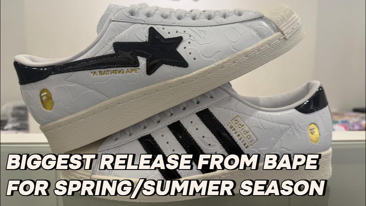 ADIDAS SUPERSTAR X BAPE (SUPREME S/S 25 WEEK 6: MARITHÉ FRANÇOIS GIRBAUD COLLABORATION)