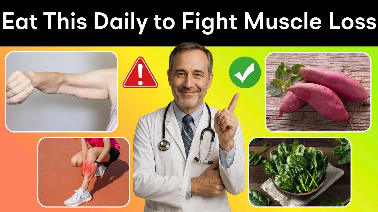 5 Must-Eat Vegetables for Muscle Strength After 60 to Beat Sarcopenia | Senior Health Tips
