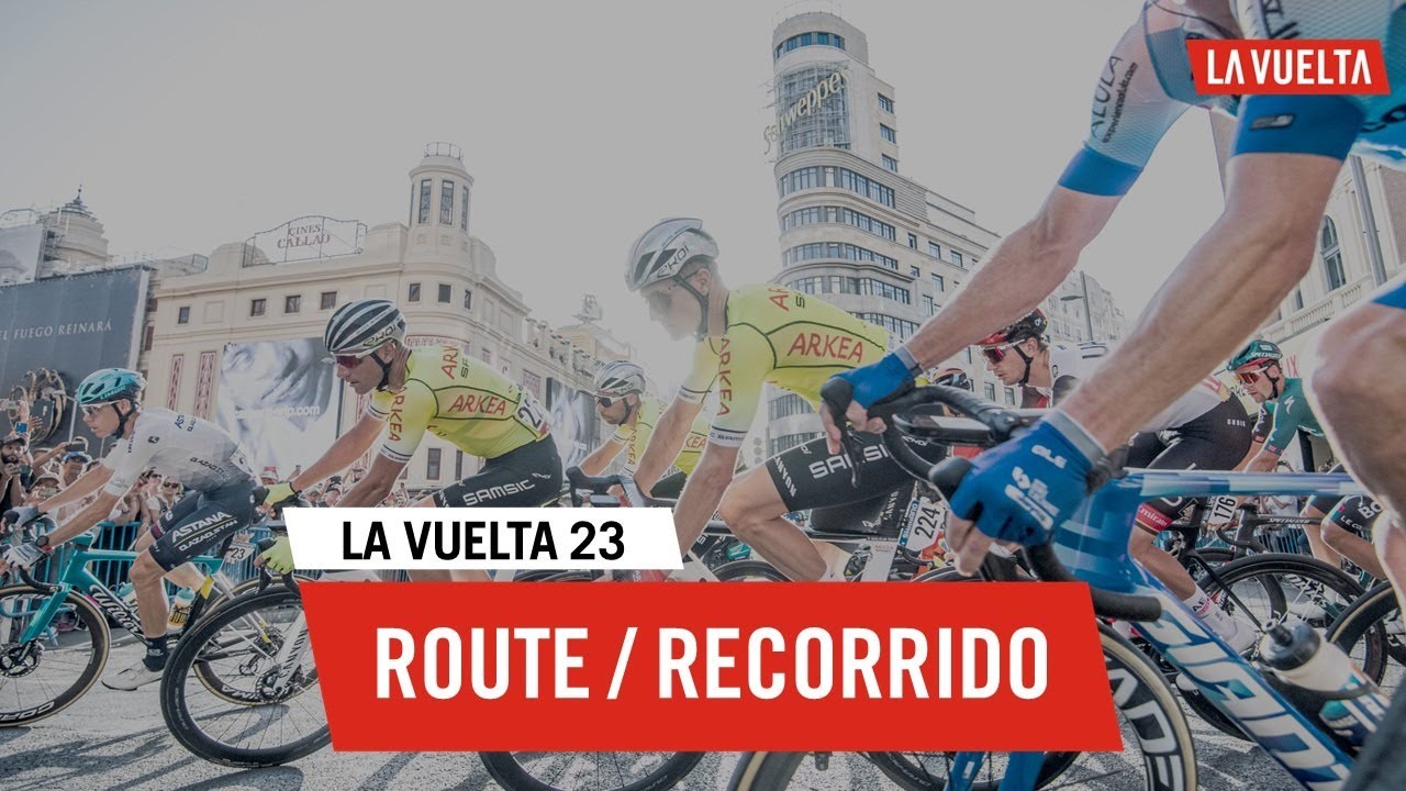 3D route - La Vuelta 2023