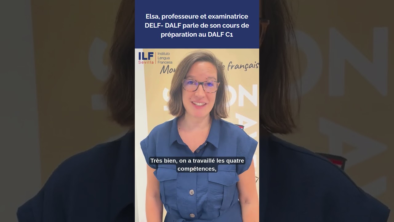Elsa, professeure et examinatrice du Dalf C1