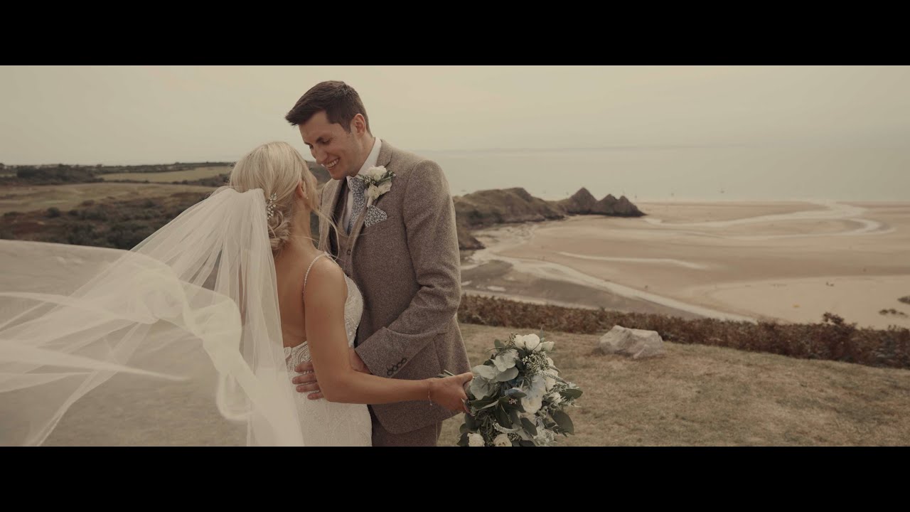 Nia & Jon's Dreamy Oxwich Bay Wedding / Cinematic Feature Film - Ben Holbrook Films