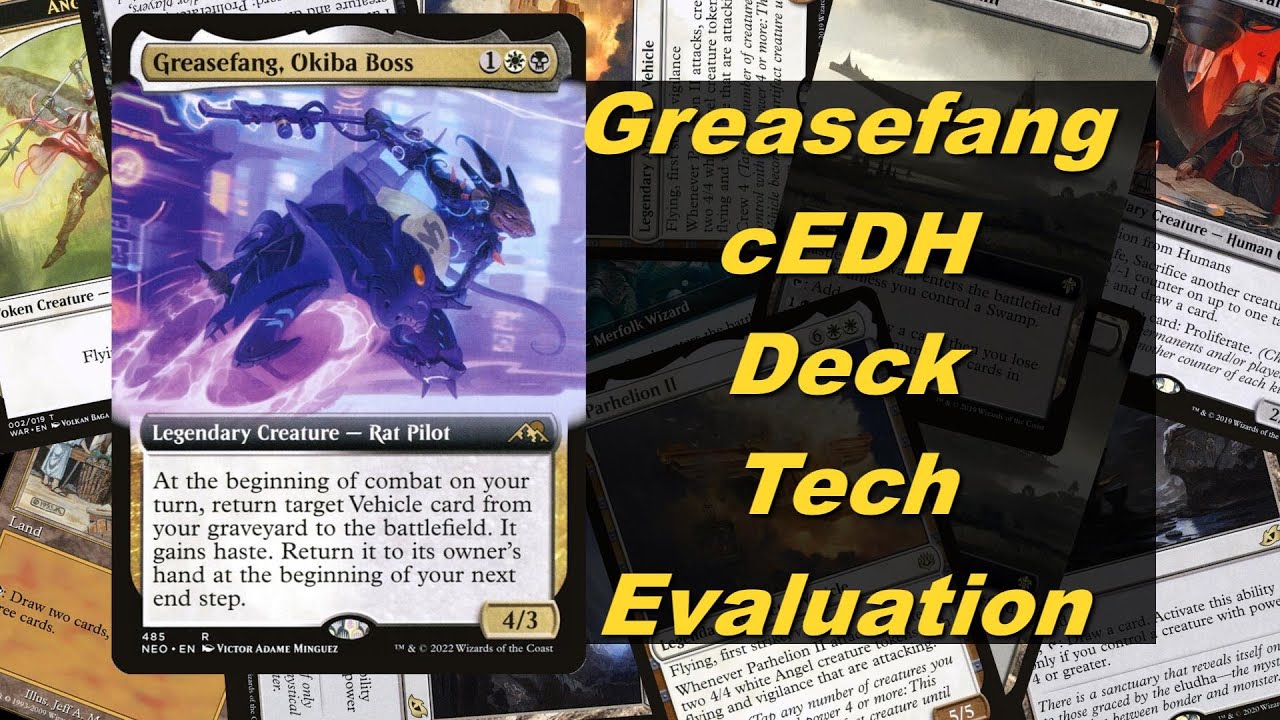 Greasefang okima boss cedh deck tech upgrade