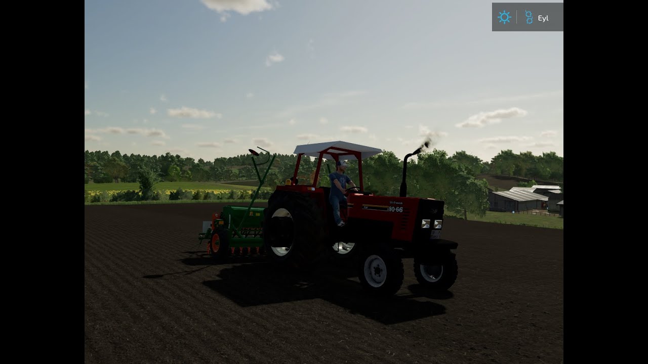 EFSANE FİATLA BUĞDAY EKİMİ #FS22 #TÜRKMODS #8066