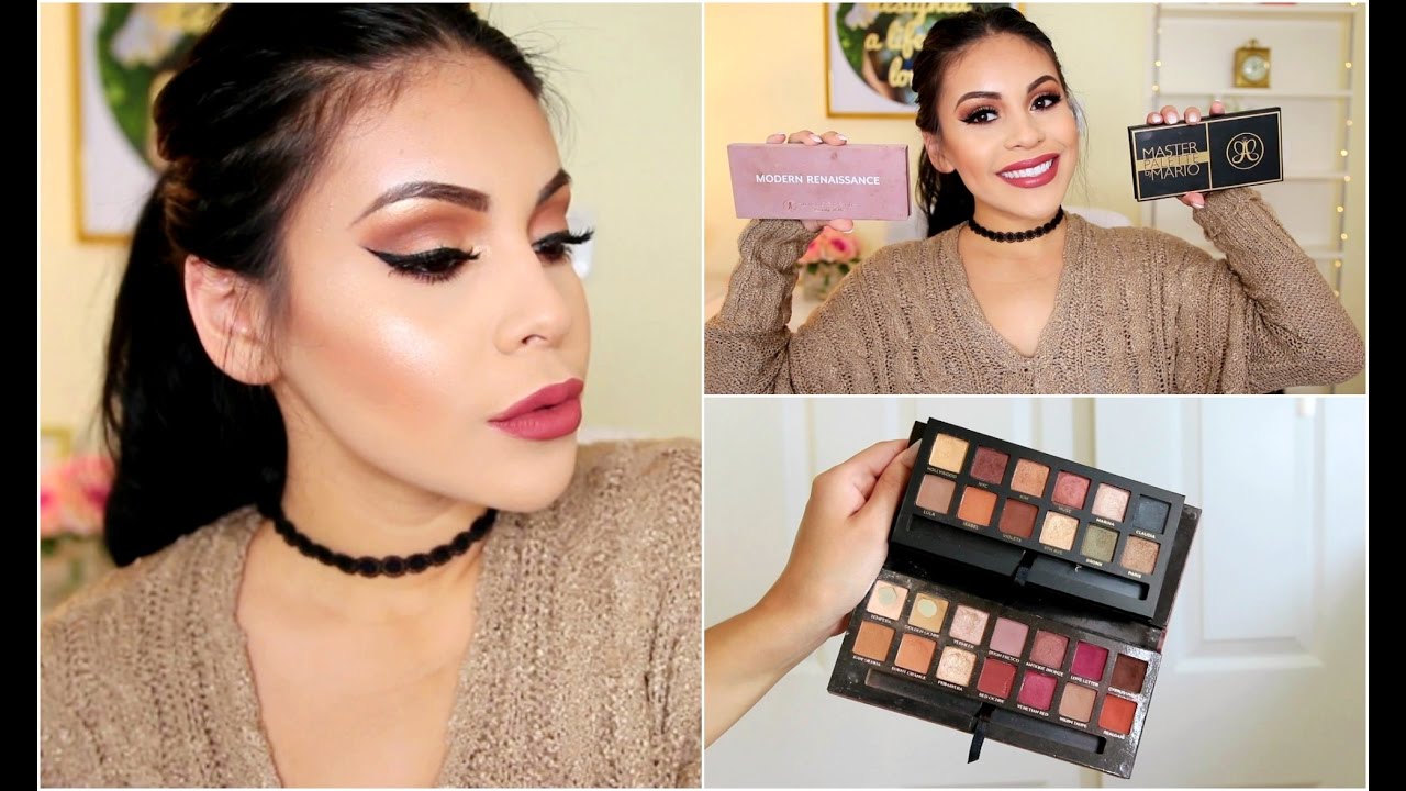 ABH Master Palette By Mario VS ABH Modern Renassiance?! | First Impression + Review | JuicyJas
