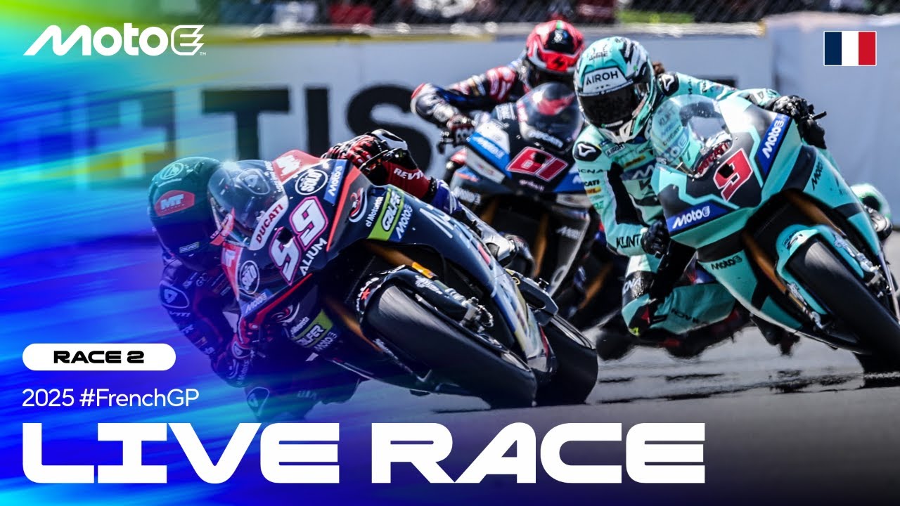 🔴 MotoE™ LIVE RACE 2 | #FrenchGP