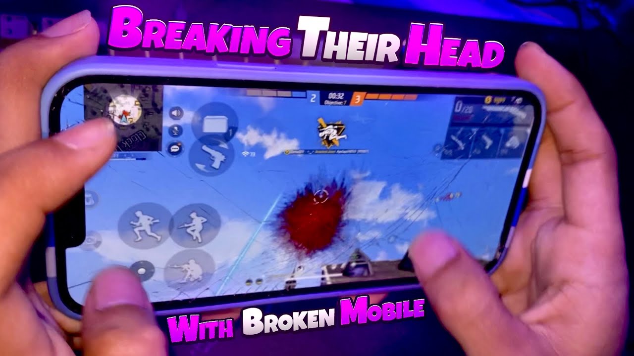 Breaking their Head with Broken iPhone 13 Pro Max💀Handcam📲