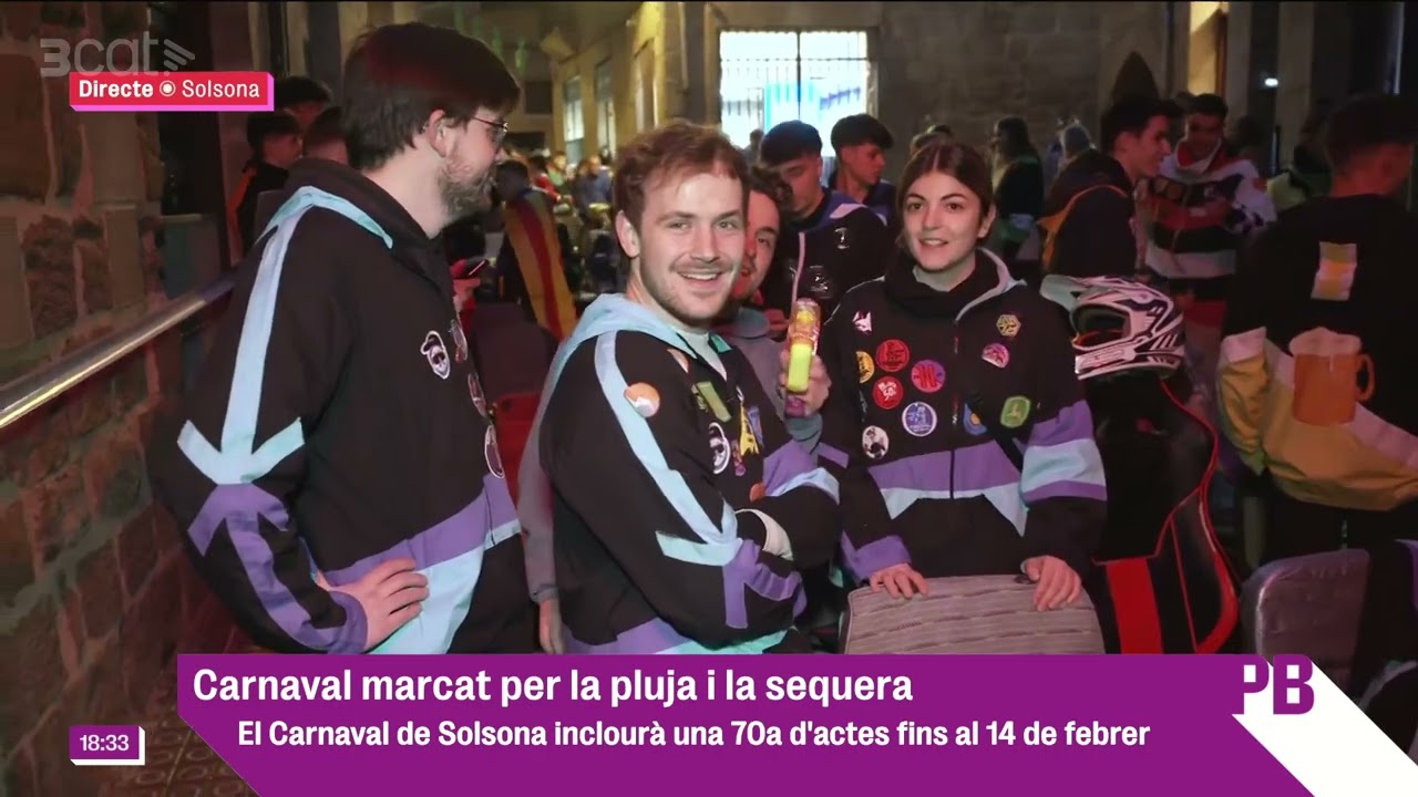 El carnaval de Solsona al Planta Baixa de TV3 (09/02/2024)