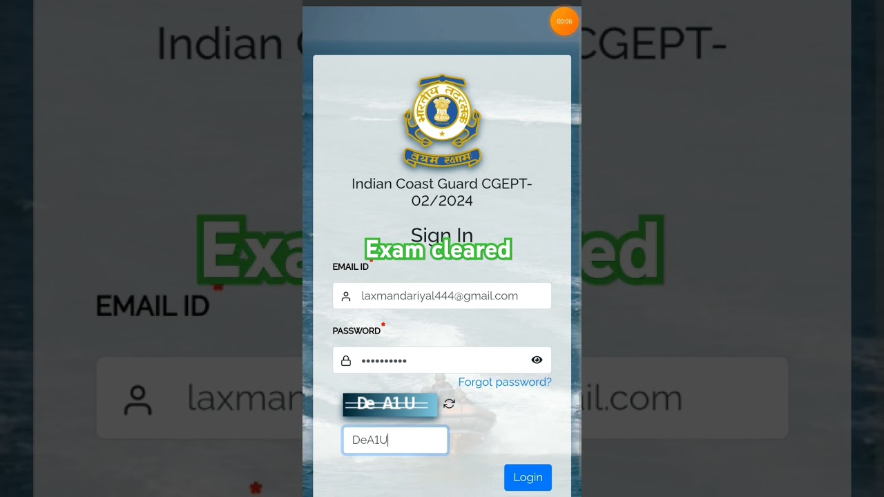 ICG Navik GD 2/2024 Exam Cleared Again✅ #icg_result #icgacexam