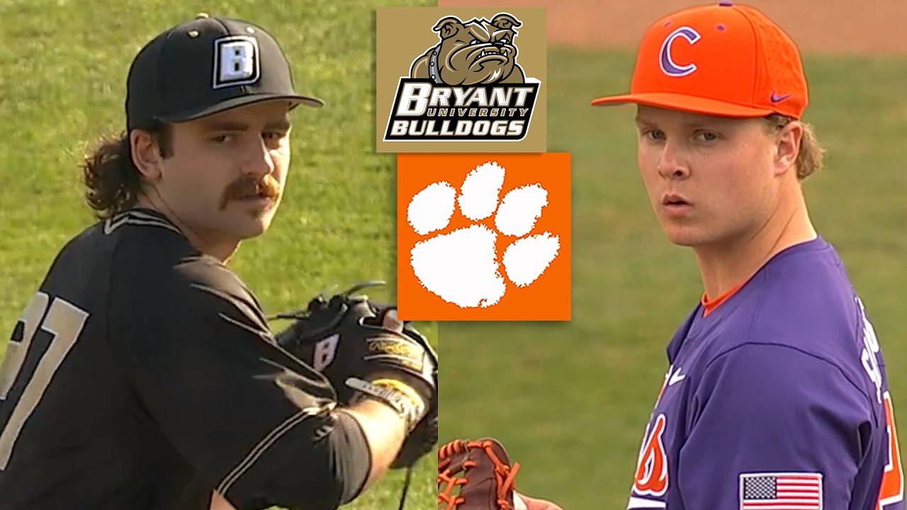 Bryant vs #19 Clemson Men's College Baseball Highlights Full Game 2026