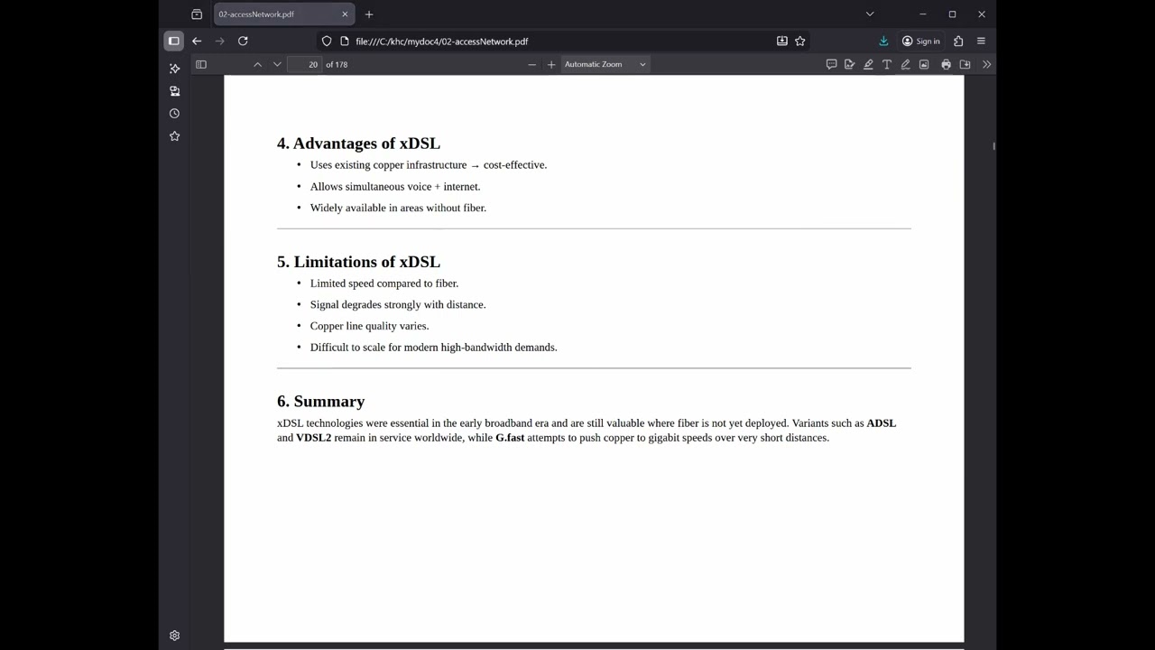 02 Access Network - DSL