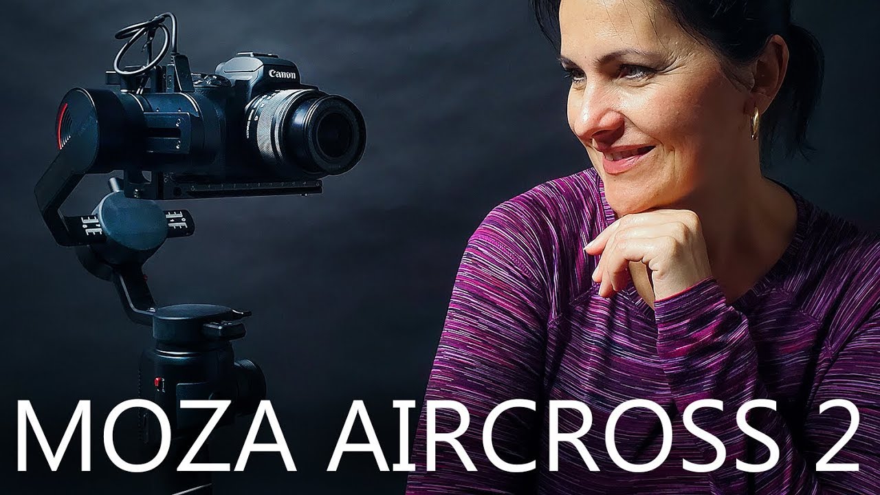 TRAVEL Gimbal MOZA AIRCROSS 2 with Canon M50 camera