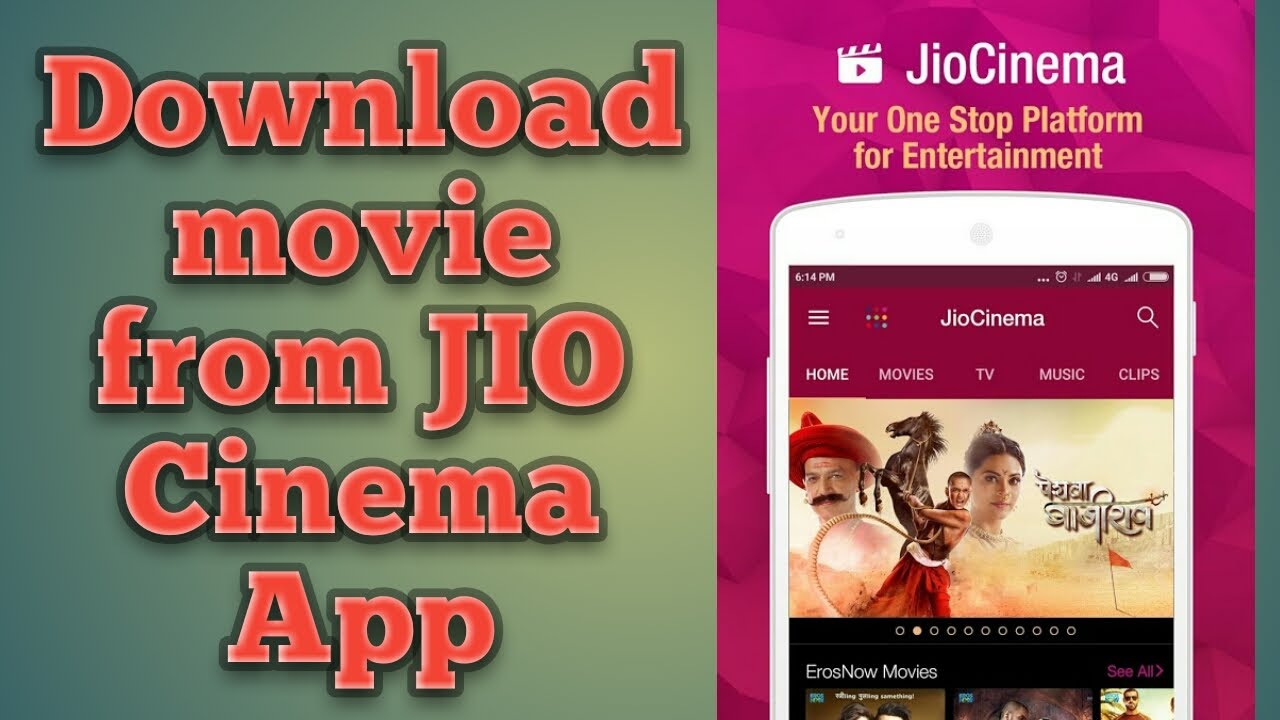 How to Download Movie From JIO Cinema APP