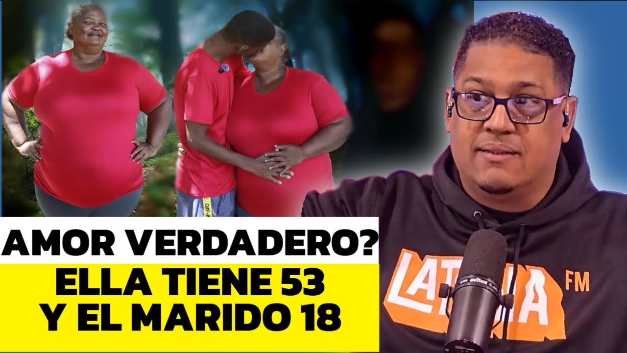 Joven de 18 años casado con señora de 53 ¿es por dinero este amor?