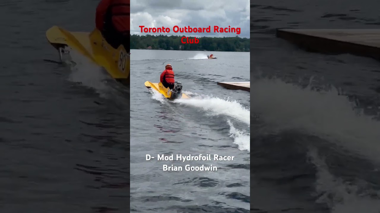 Listen to this Vintage Mercury D -Mod Hydroplane Raced by Veteran Brian Goodwin  #hydroplane
