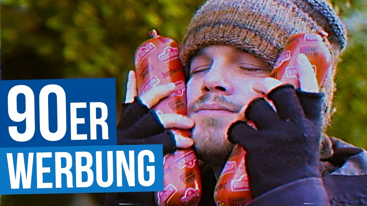 Ehrliche 90er Werbung