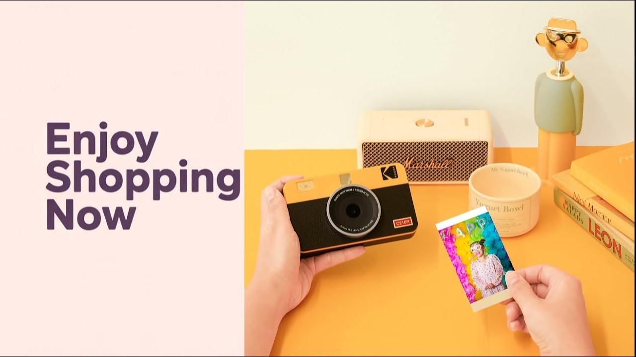 KODAK Mini Shot 2 Retro 4PASS 2-in-1 Instant Digital Camera and Photo Printer