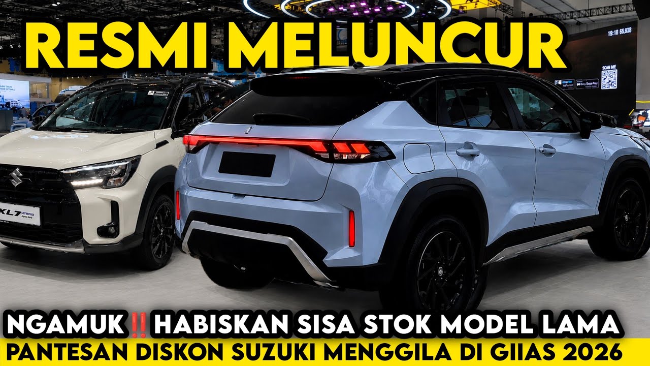 MAKIN NEKAD di GIIAS 2026‼️Mobil Baru Suzuki TERJUN BEBAS 50 JUTA Lebih Dari OTR! Resmi XL7 Facelift