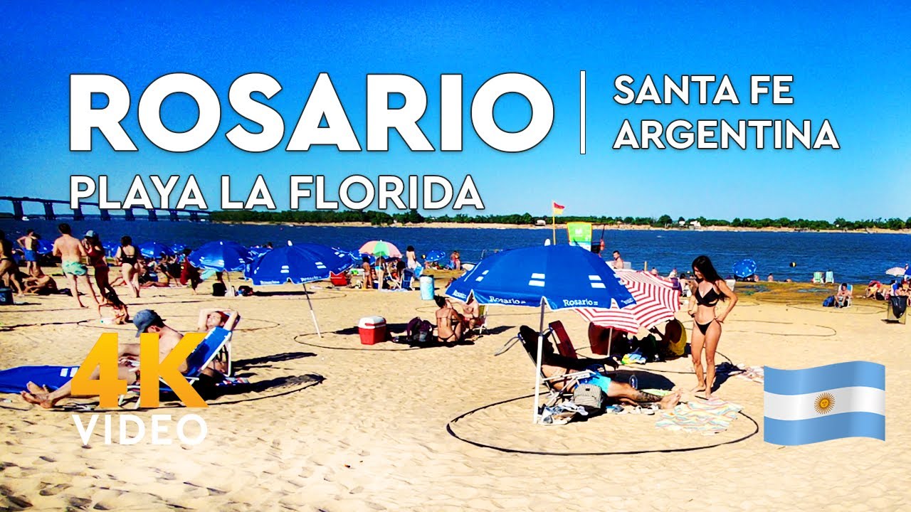 Balneario La Florida 2020 | Playa La Florida, Rosario Argentina (4k Walking Tour)