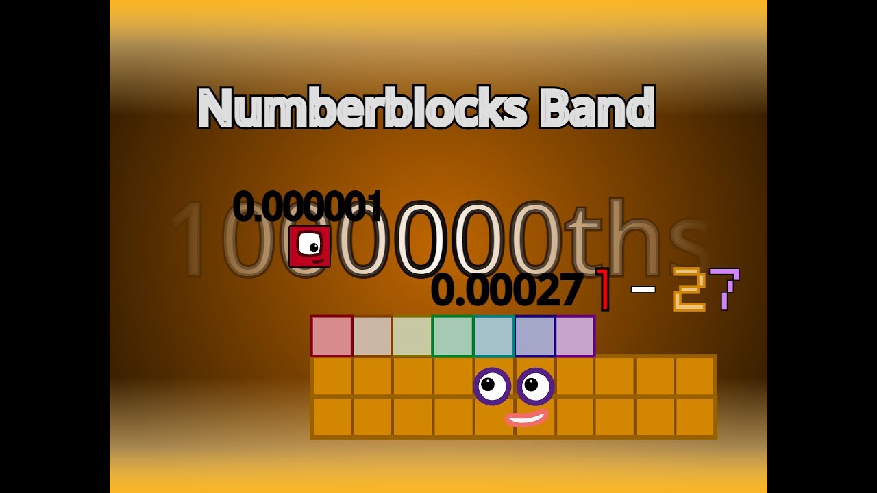 Numberblocks Band Millionths 1-27 [REUPLOADED WITH BONUSES]