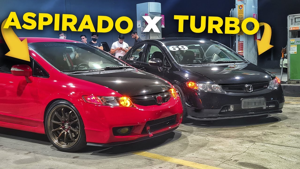 CIVIC SI ASPIRADO vs TURBO *qual é melhor?*