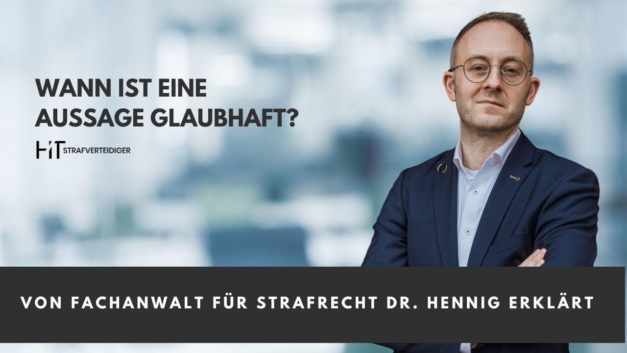 Wann ist eine Aussage gelogen, wann glaubhaft? Aussagepsychologie I Vom Anwalt erklärt I Defensio