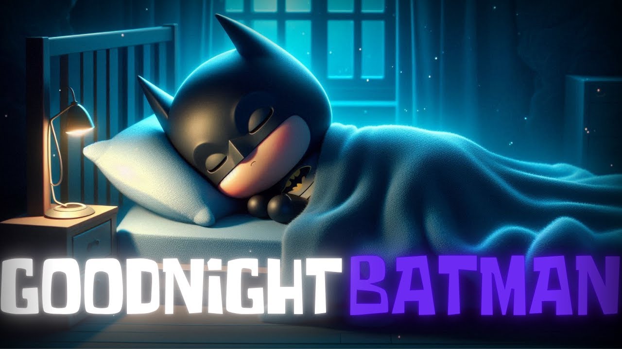 🦇 Goodnight Batman 🌙 PERFECT Bedtime Story for Kids & Toddlers with Calming Melodies