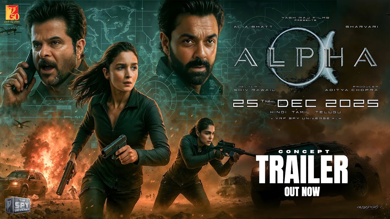 ALPHA | Trailer Concept | Alia Bhatt | Sharvari | Shiv Rawail | Aditya Chopra | December 2025