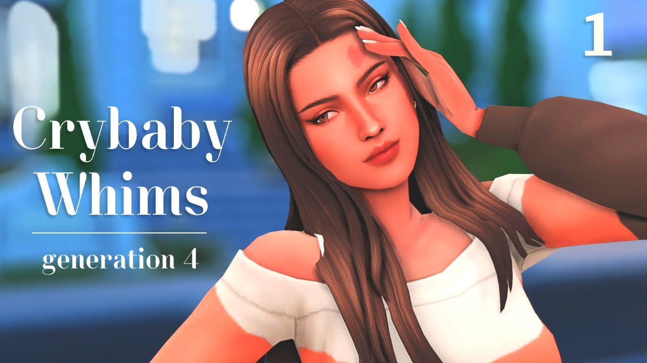 *NEW* Start of a Happier Life🌹 Crybaby Whims Challenge #1 | The Sims 4 Legacy