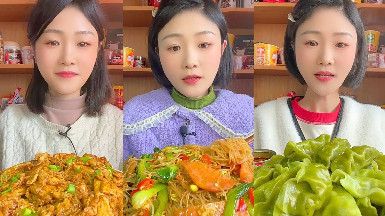 1 Hour ASMR Mukbang | Satisfying Eating Sounds for Sleep, Relaxation & Study #1022