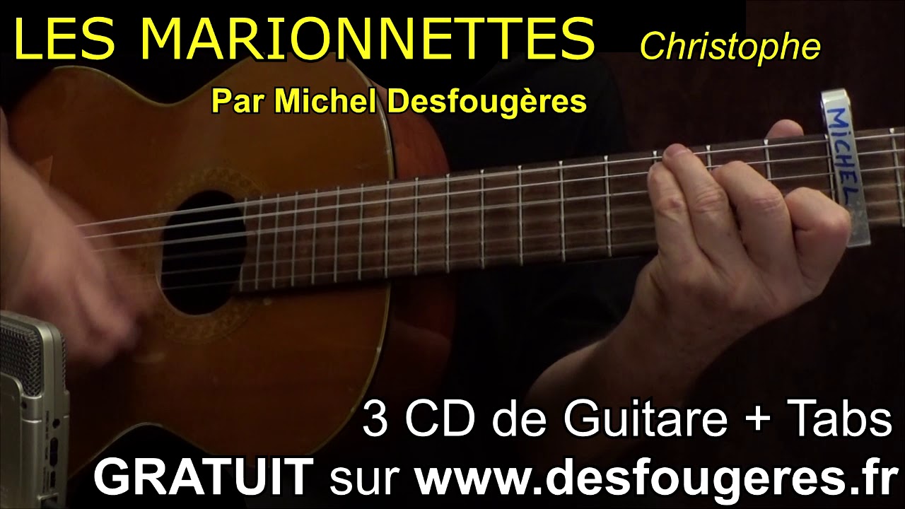 LES MARIONNETTES - Démo guitare pour mes élèves (et pour les autres ;o)