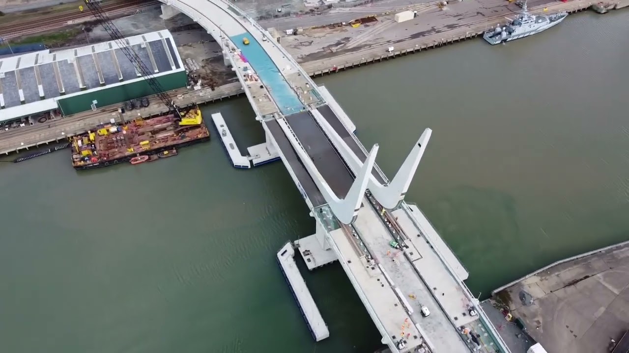 DJI Mavic Mini 2 Kermit - Lowestoft Gull Wing Bridge Update March 2024 - Part 2