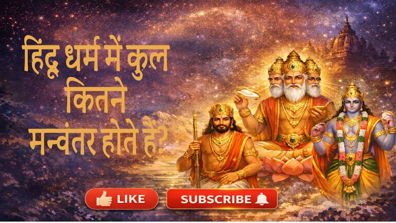 क्या आप जानते हैं? हिंदू धर्म में कुल कितने मन्वंतर होते हैं