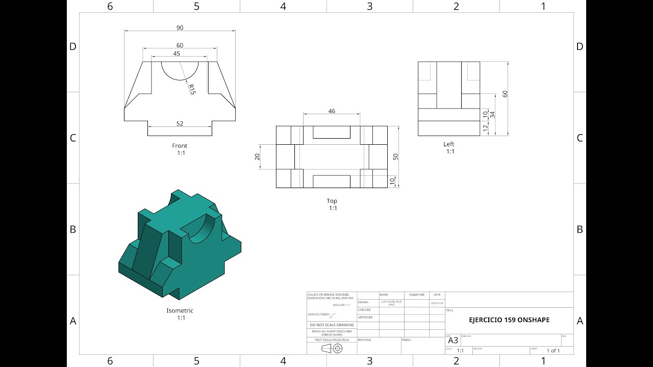 EJERCICIO 159 ONSHAPE