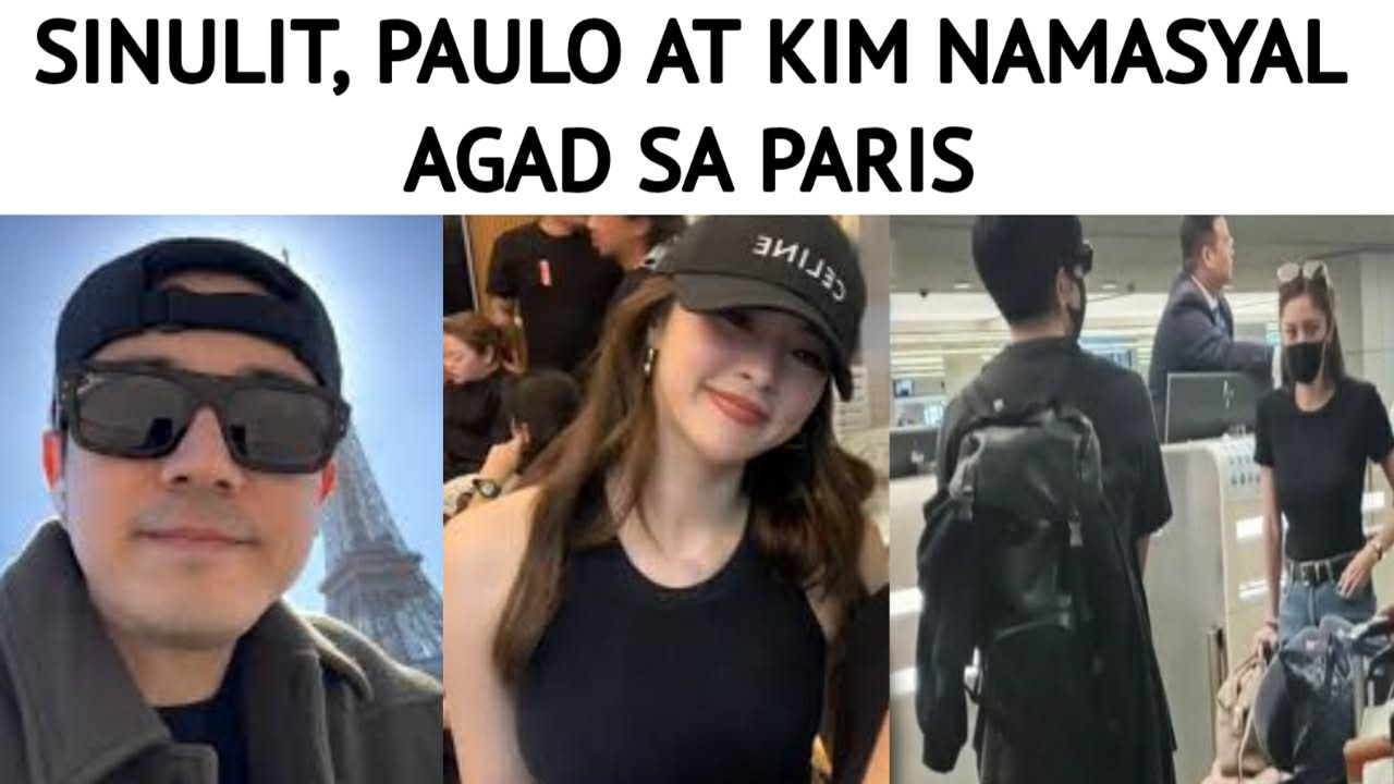 SINULIT, KIM AT PAULO NAMASYAL AGAD SA PARIS