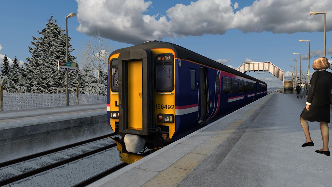 Lets play Train simulator classic Glasgow Central - Whifflet
