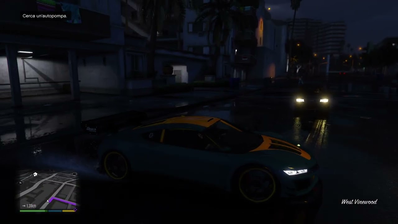 GTA5 but i spawned GT and modified the sky