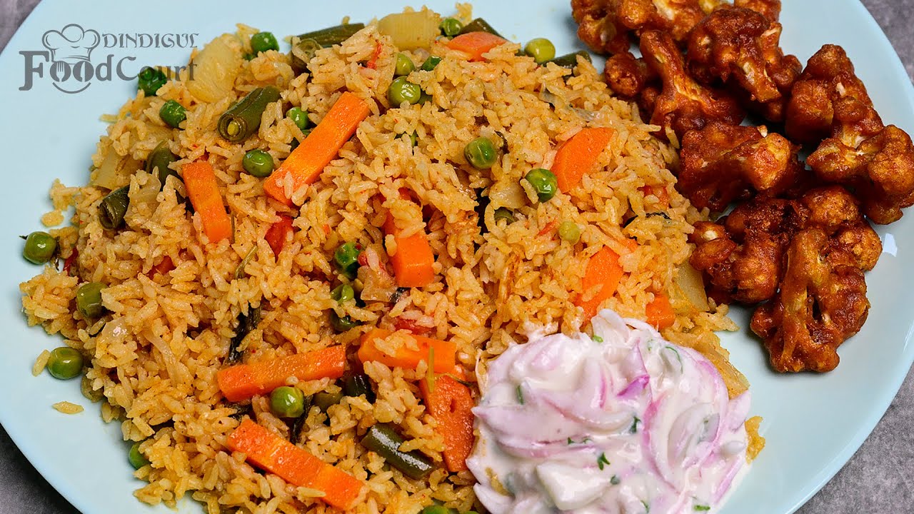 Lunch Menu #18 / Veg Biryani Recipe/ Vegetable Biryani