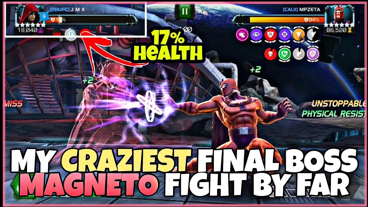 📍Invisible Hood destroys Final Boss Magneto in Alliance War - 3-0 against Magneto Bosses | MCOC