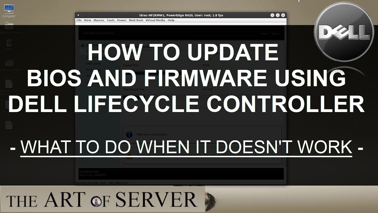 Как обновить BIOS и прошивку с помощью Dell Lifecycle Controller | что делать, если не работает