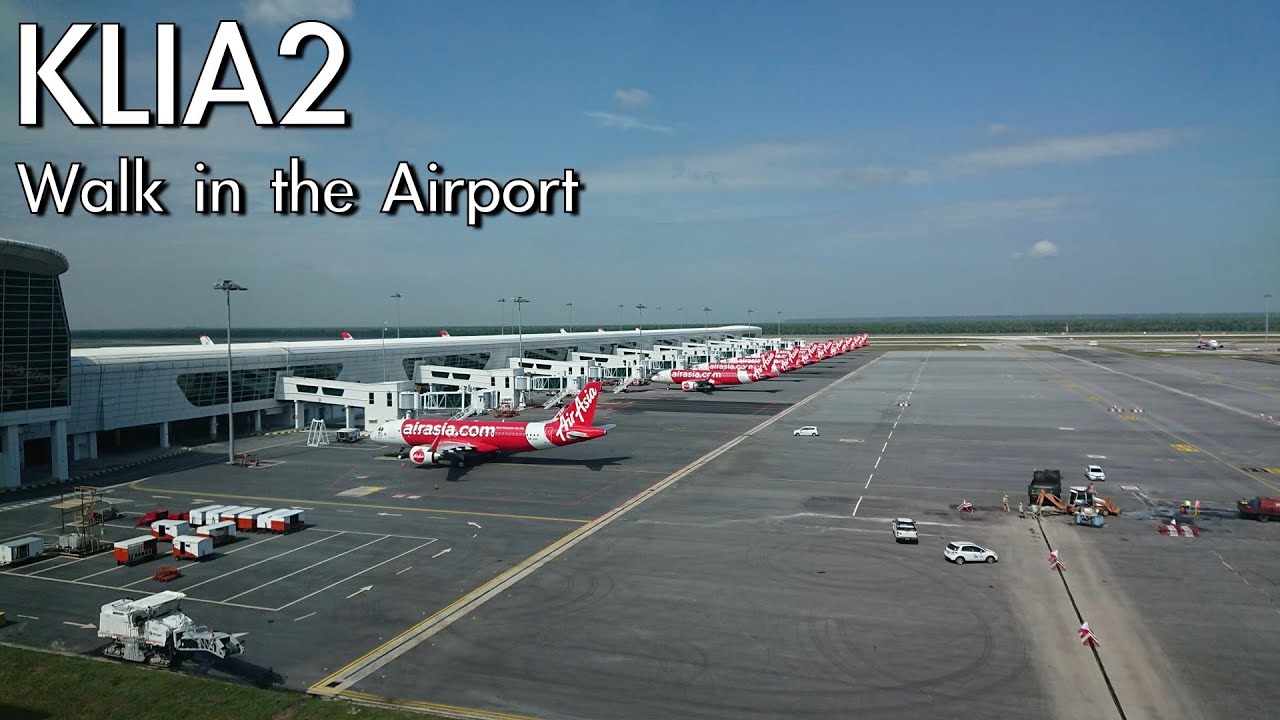 Walking in KLIA2 (LCC Terminal) | Walk in the Airport