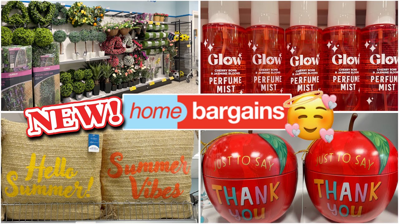 😍 NEW lN HOME BARGAINS‼️ SUMMER SHOPPING IN HOME BARGAINS 🌻 JUNE 2024 | COSY CORNER 🛒