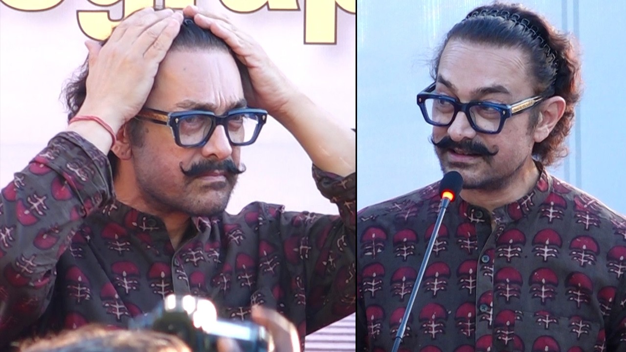 Aamir Khan At The Prize Distribution Ceremony Of The Mumbai Press Club Photo Competition | MS shorts