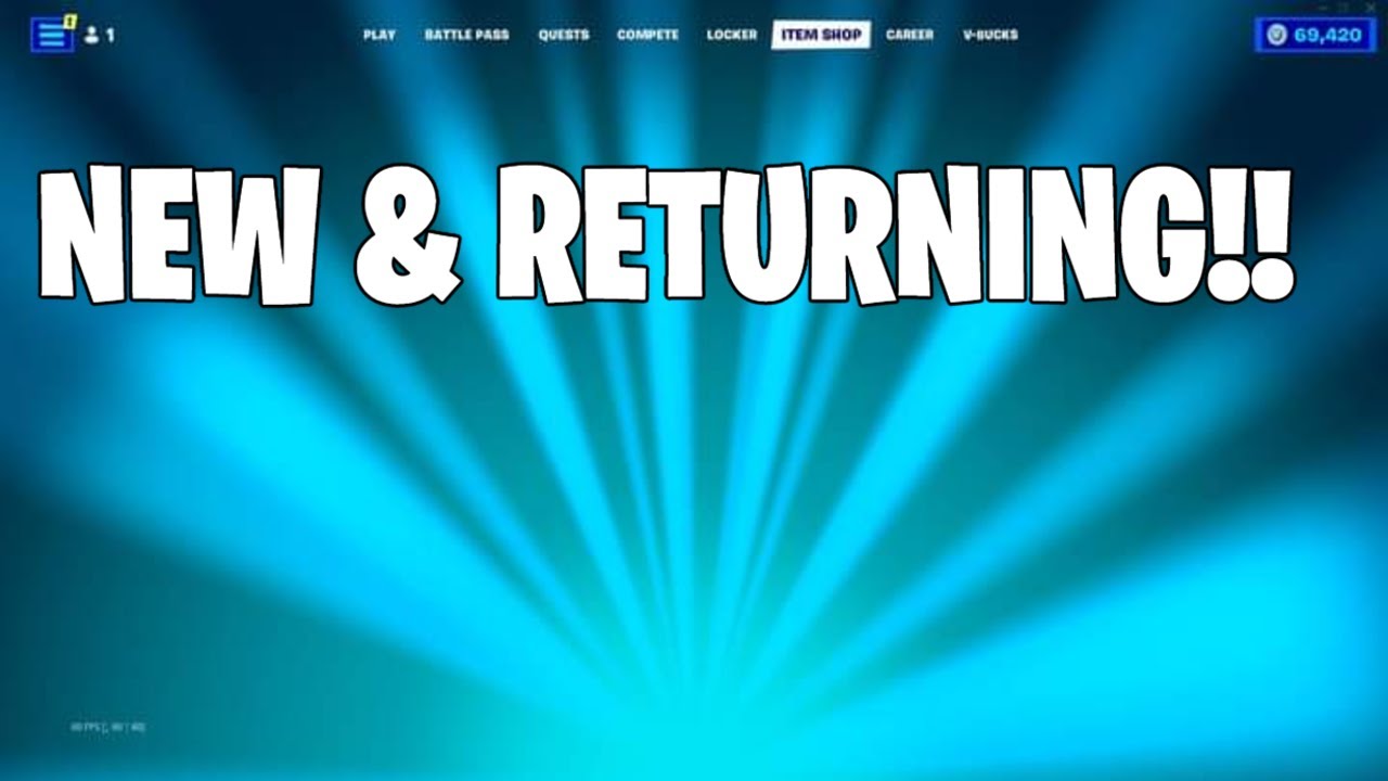 New & Returning Collabs, Skins -  Fortnite TODAY UPDATE