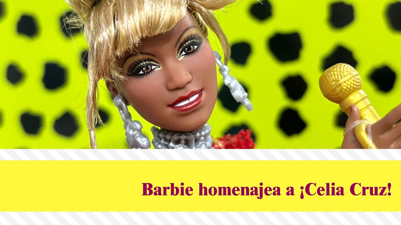 Barbie homenaje a Celia Cruz!